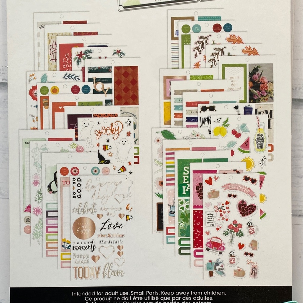 The Happy Planner Colorful Memory Keeping Sticker Bundle - Picture 7 of 13